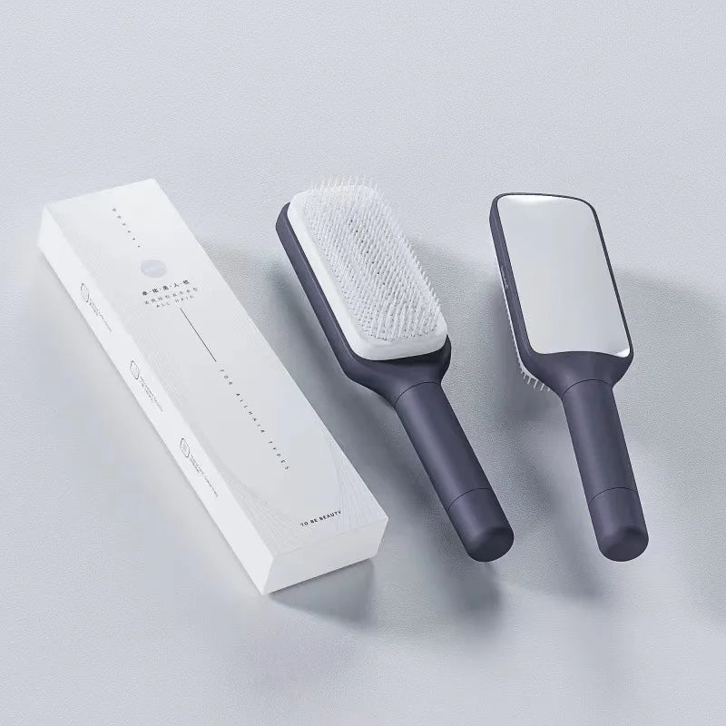 Self Cleaning Hairbrush - WUNDERKAMM