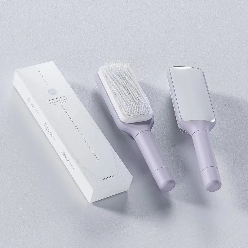 Self Cleaning Hairbrush - WUNDERKAMM